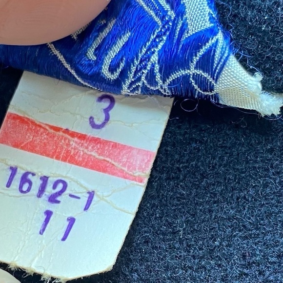 50s Vintage Black with Red & White Stripe Day Dress Nautical Dress ALCO - Picture 8 of 11